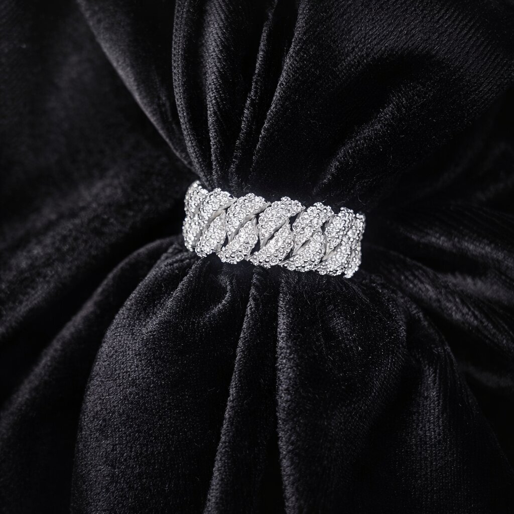 Cuban Eternity Ring — Vanity Luxe NYC